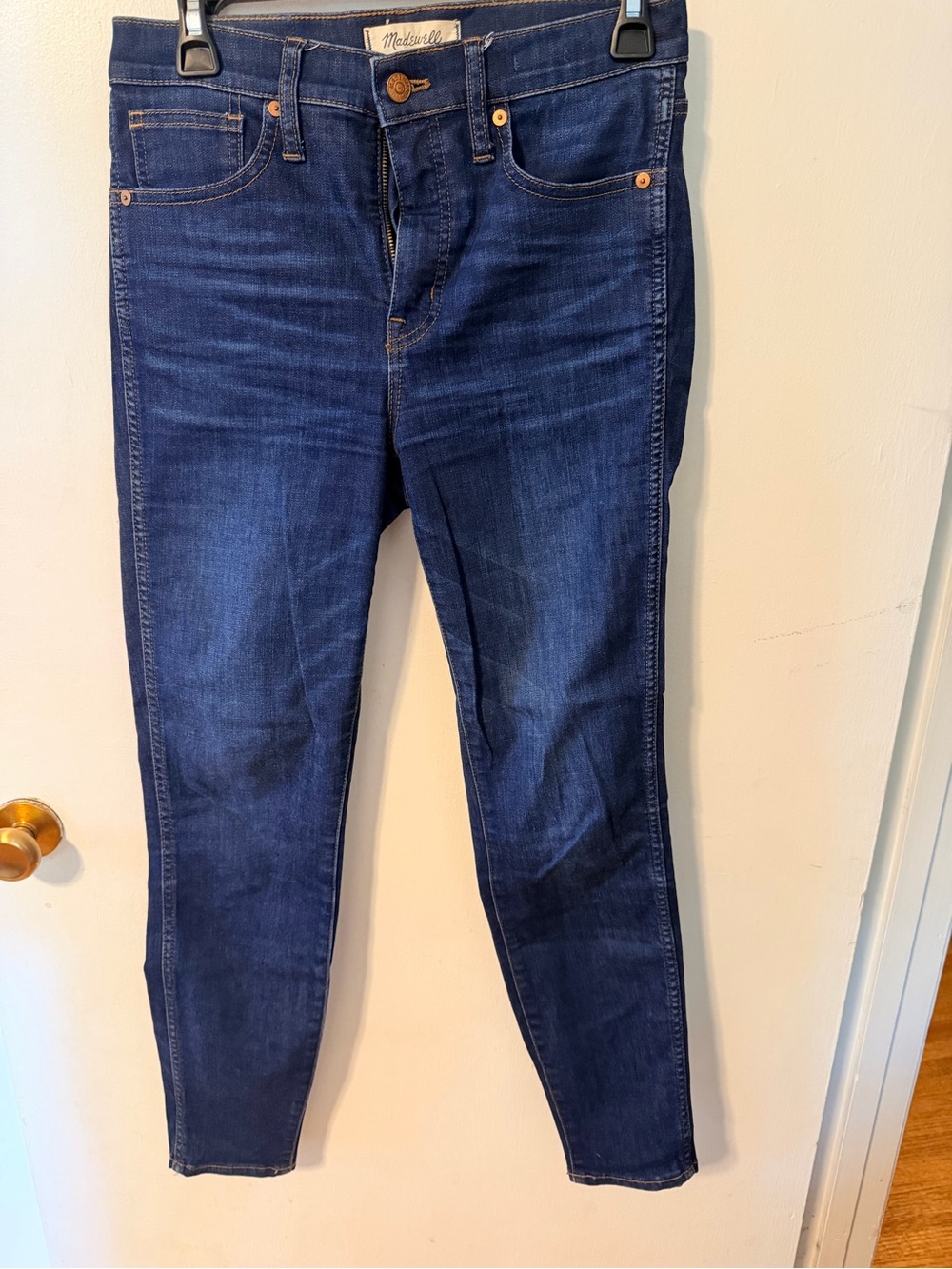 Madewell Dark Indigo Skinny Jeans